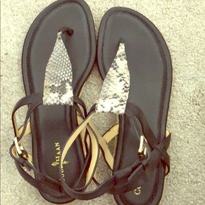 Lightly worn Cole Haan thong sandals